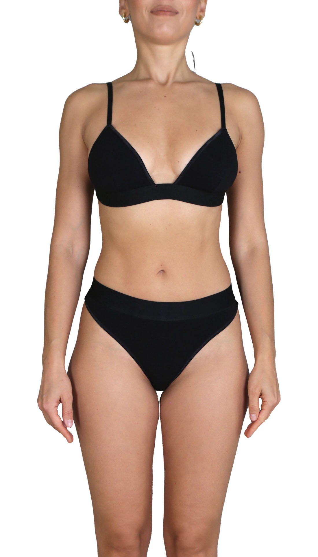 BASIC THONG - BLACK - CYRUS NAZARI