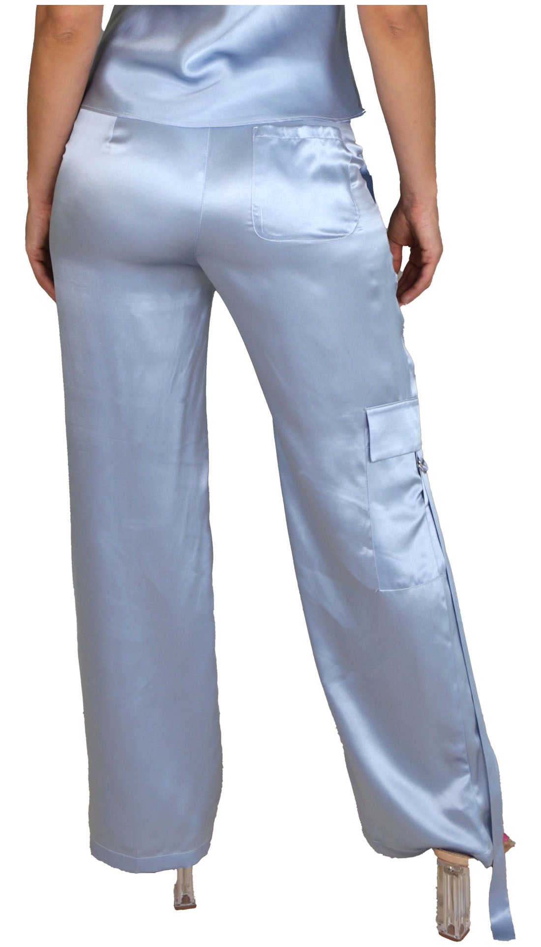 EZRA PANTS - BLUE - CYRUS NAZARI