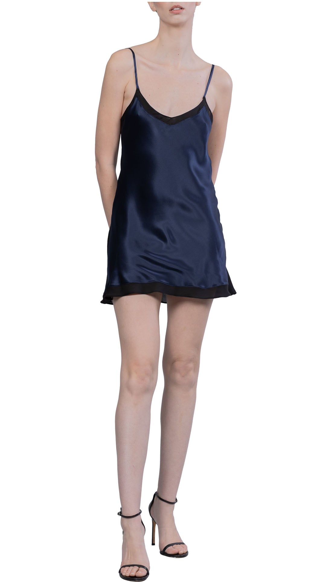 LANA DRESS - MIDNIGHT BLUE - CYRUS NAZARI