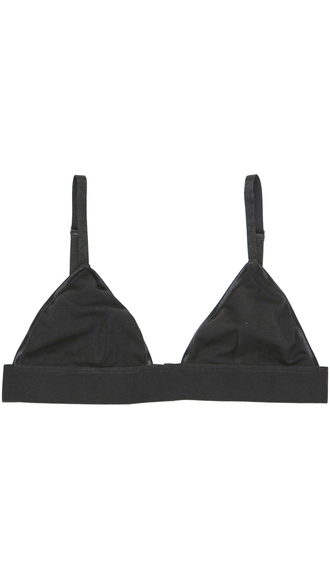 MINI TRIANGLE BRALETTE - BLACK - CYRUS NAZARI