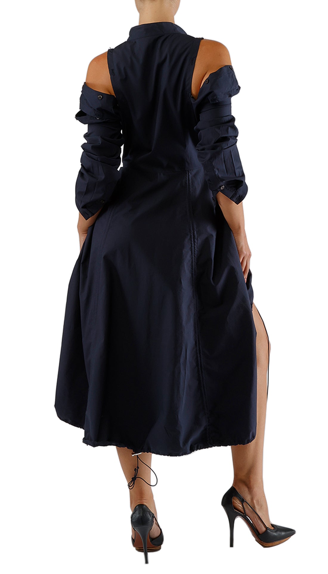 NIKITA SHIRT DRESS - NAVY