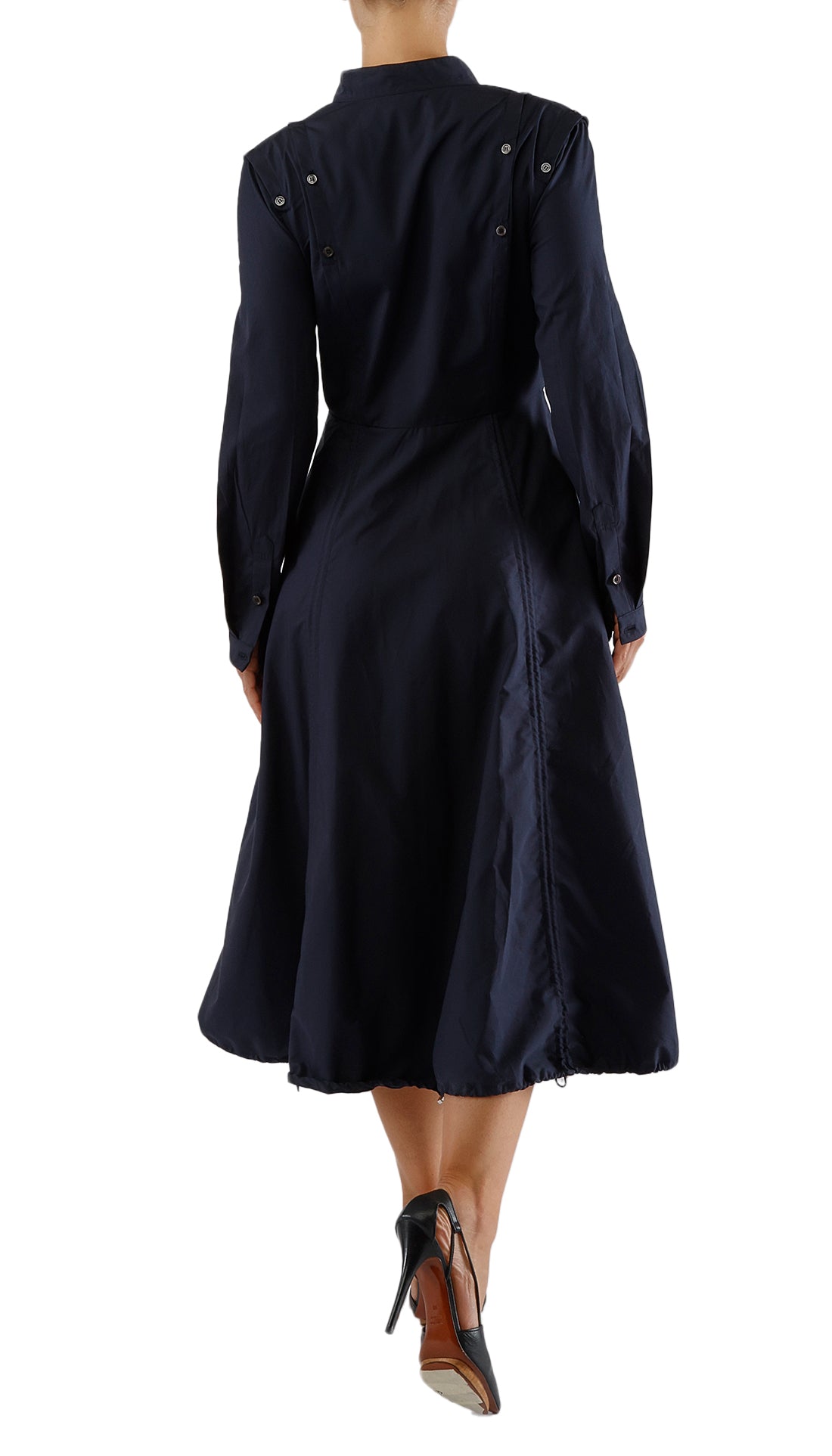 NIKITA SHIRT DRESS - NAVY