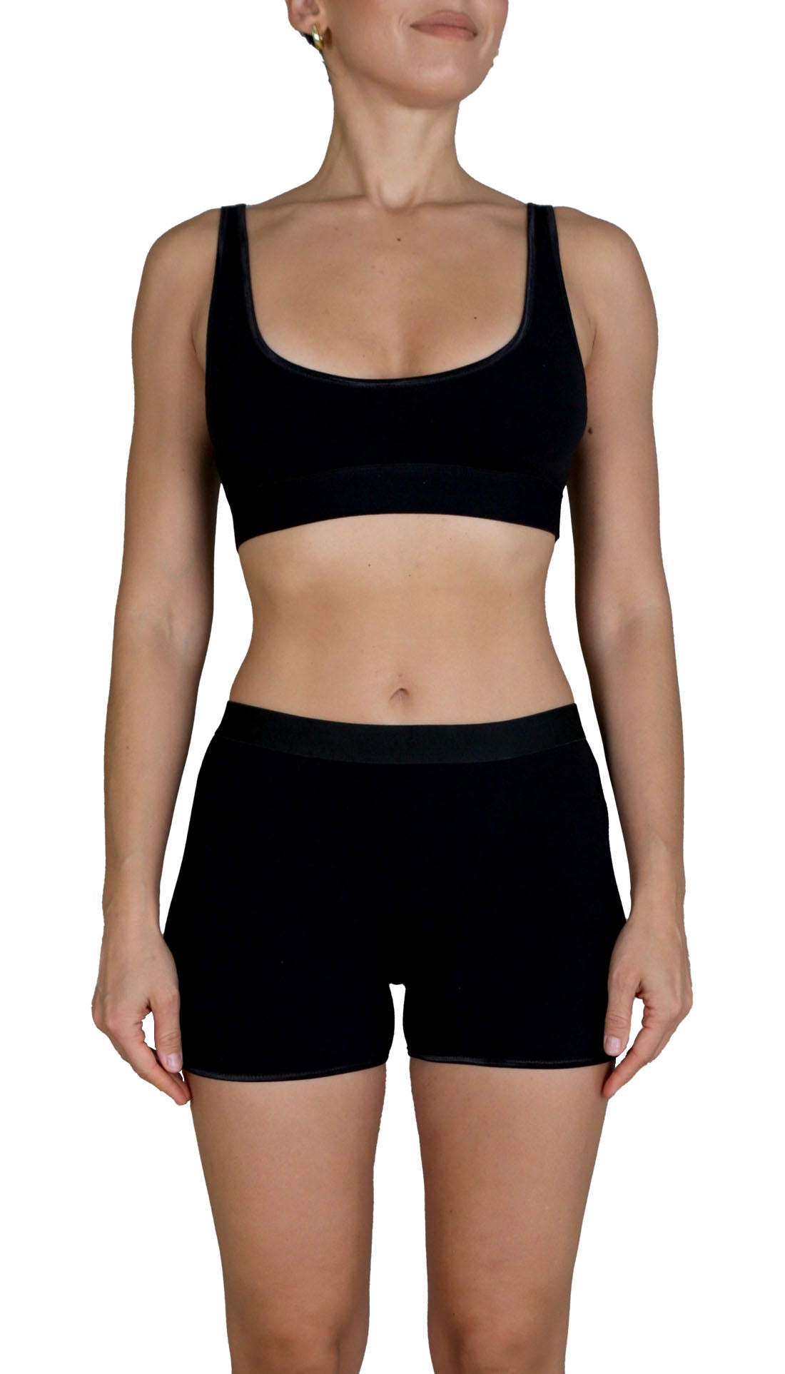 BOY SHORT - BLACK - CYRUS NAZARI