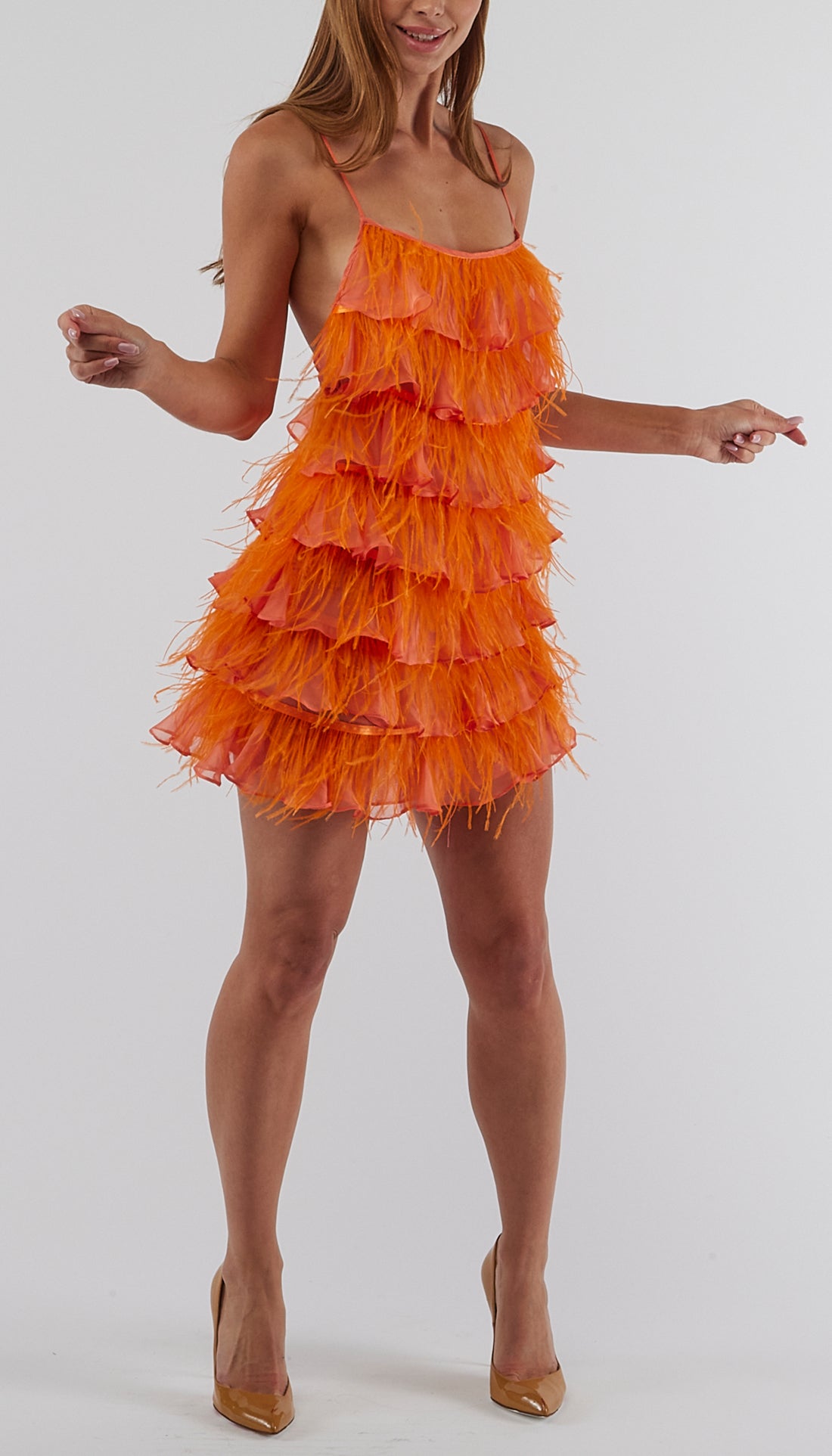 ÉLODIE DRESS - ORANGE