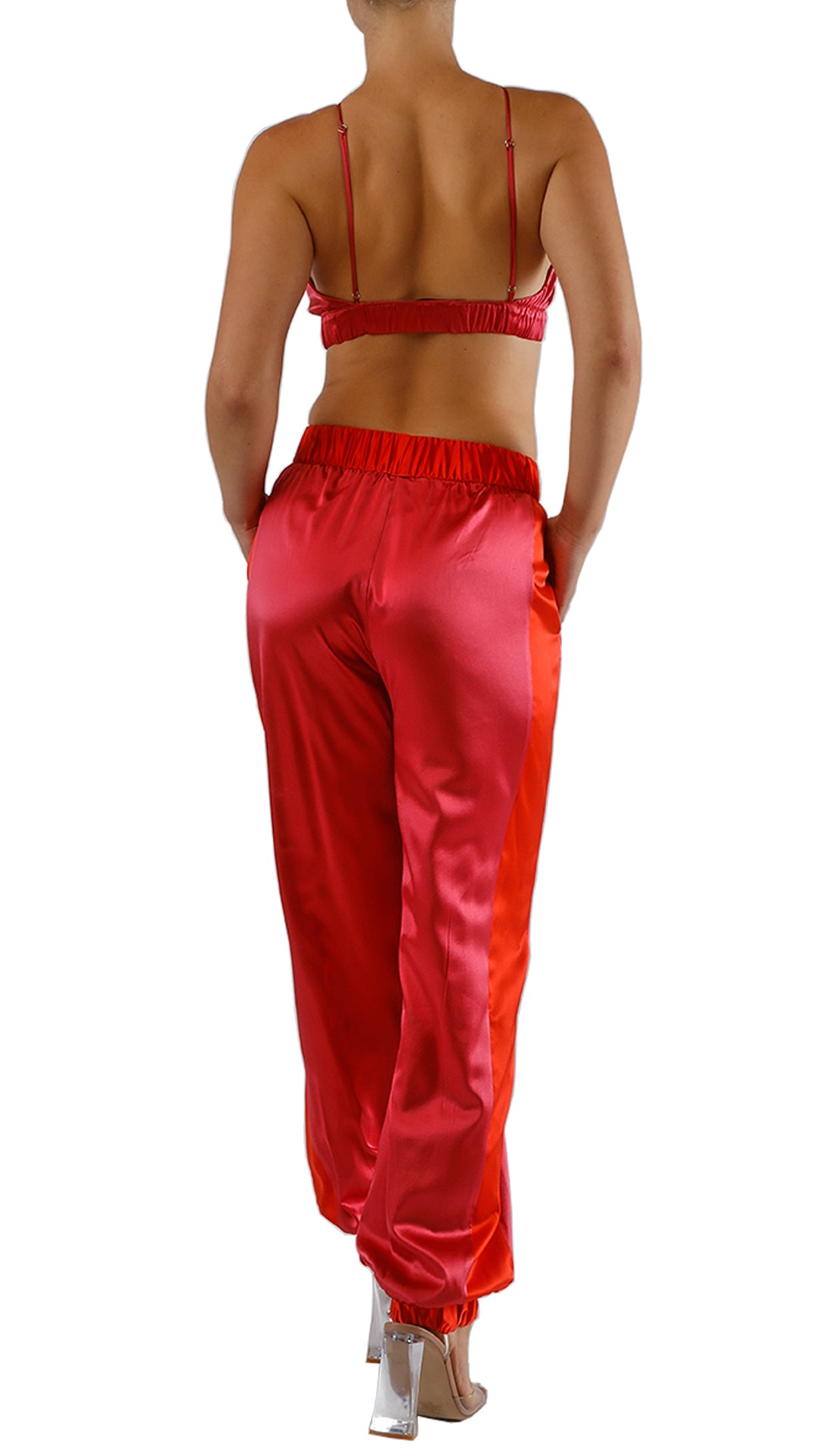 ISLA BRA TOP - ELECTRIC PINK