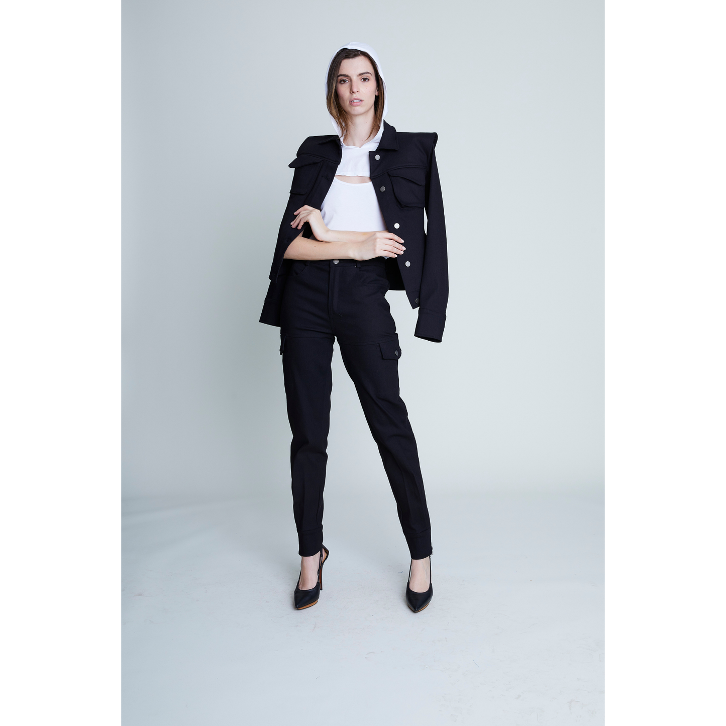 Kennedy Jacket- Black - CYRUS NAZARI