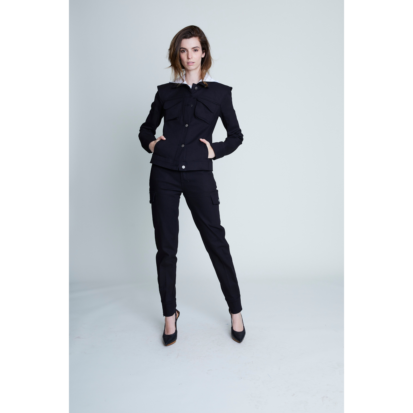 Kennedy Jacket- Black - CYRUS NAZARI