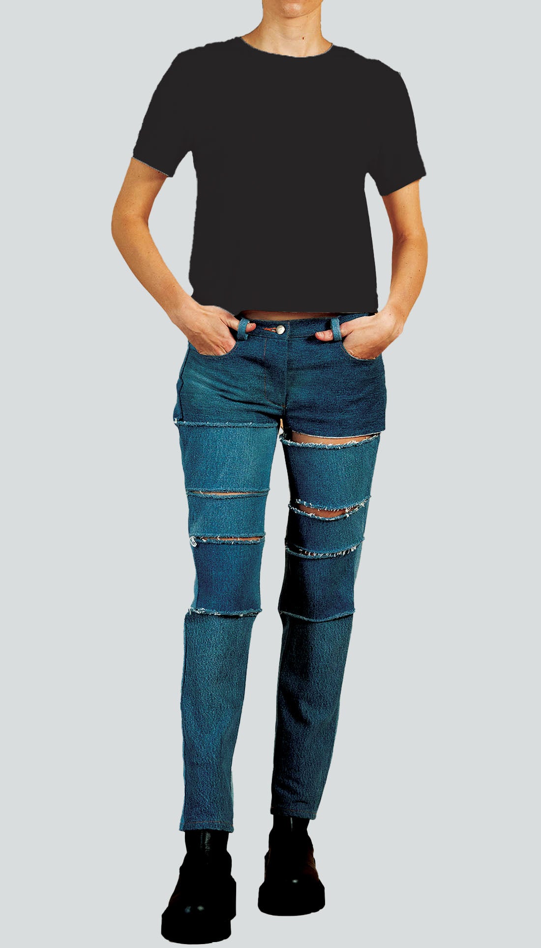 ADDISON TOP - BLACK