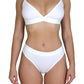 CLASSIC TRIANGLE BRALETTE - WHITE - CYRUS NAZARI