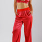 LYNA PANTS - ELECTRIC PINK