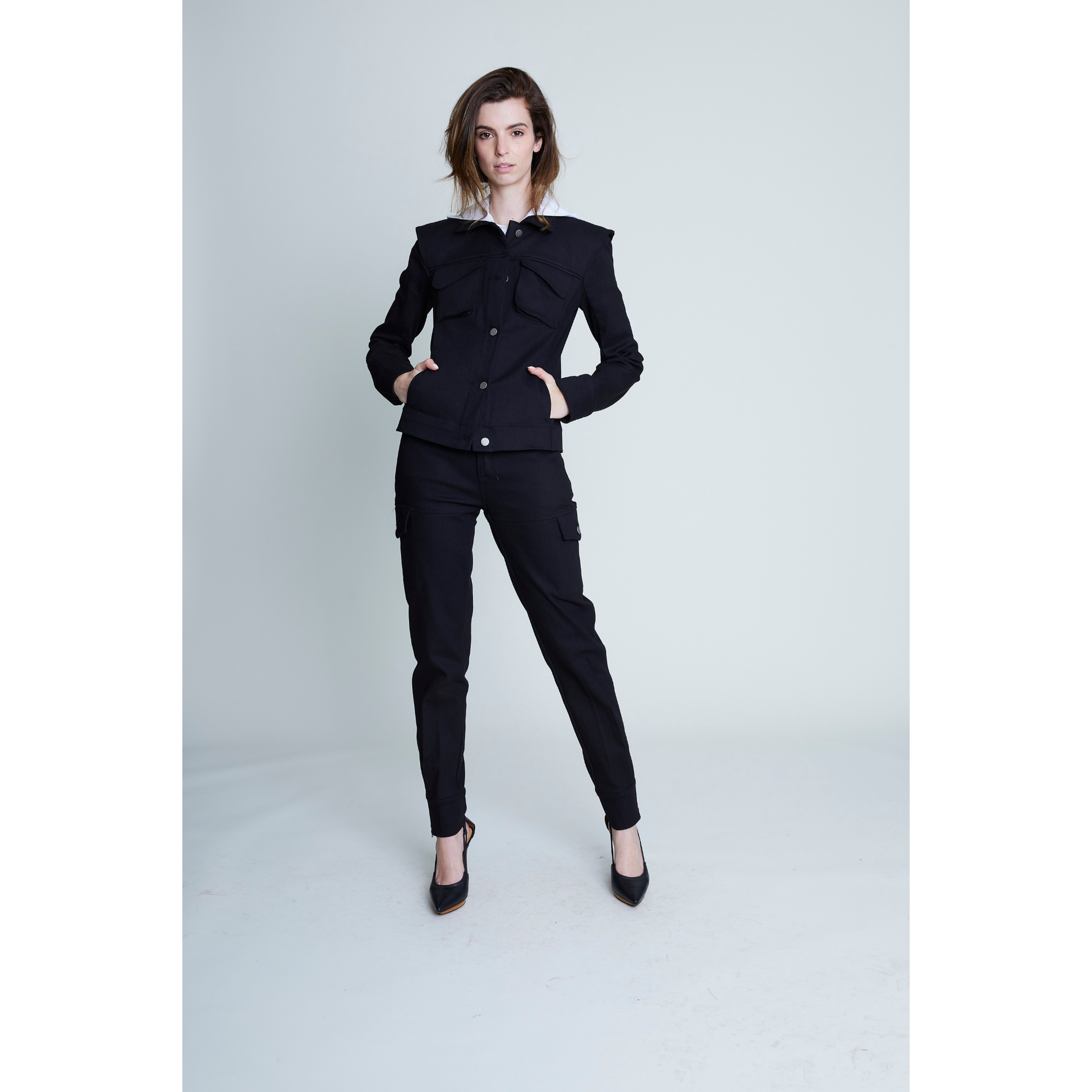 Kennedy Jacket- Black - CYRUS NAZARI